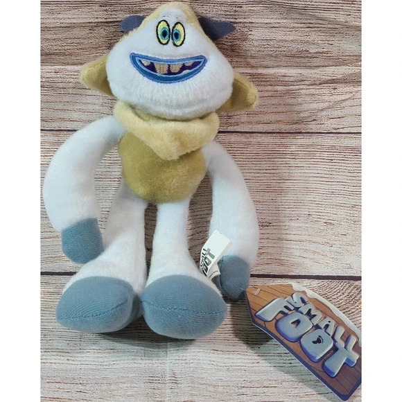 Toy Factory WB Small Foot Plush Fleem Stuffed Animal Yeti 10" New - Picture 1 of 5